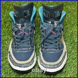 Authenticated Size 12 Nike Air Jordan Spizike Space Blue (RARE) + Original Box