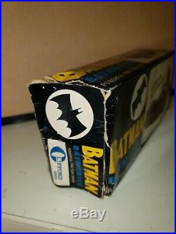 BATMAN 1966 BATMOBILE RARE ADAM WEST WithORIGINAL BOX! VINTAGE 60S