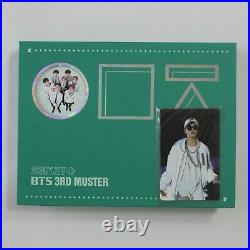 BTS Official 3rd Muster DVD Army. Zip Full Box Jimin Photocard Rare 3-7 days