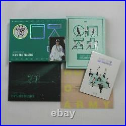 BTS Official 3rd Muster DVD Army. Zip Full Box Jimin Photocard Rare 3-7 days