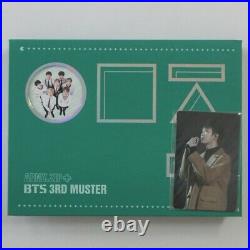 BTS Official 3rd Muster DVD Army. Zip Full Box RM Namjoon Photocard Rare 3-7 days