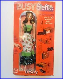 BUSY STEFFIE Barbie Doll with Holdin' Hands in Mint Box Vintage 1970's NRFB RARE