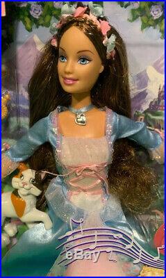 Barbie Princess And The Pauper ERIKA Singing Doll with Wolfie New In Box RARE