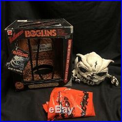 Boglins Bog-O-Bones Vintage Mattel 1988 Rare Original Box Rare Halloween Large