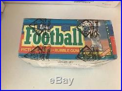Brand New Rare Vintage 1986 Topps Football Wax Box Bbce Wrapped & Aunthenticated