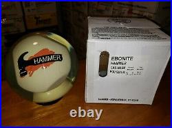 Brand New (new with original box) 15lb Hammer Gas Mask Core Clear Ball RARE