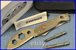 C. 2011 RARE Wenger Titanium Series 1 Swiss Army Knife New in Box NOS 16997