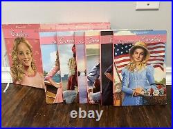 CAROLINE American Girl Doll RETIRED Original RARE LE Work Outfit + Box Set Books