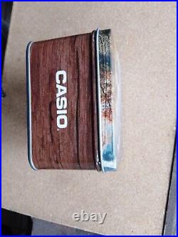CASIO LTP-E148 Mesh, Sapphire Watch Original Box, Discontinued Rare