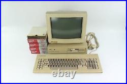 COMMODORE PC-1 PC-I Computer with Keyboard & Printer & ORIGINAL BOX & Monitor RARE