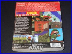 Cannon Fodder VTG Original Big Box Release Rare Euc Complete in box CD Rom