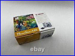 Canon PowerShot A95 5.0MP Rare Vintage Digital Camera Brand With Original Box