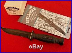 Case XX USA RARE mint in box Thermometer in handle #419 Survival Outlander knife