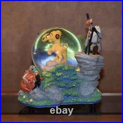 Collectible Rare Lion King and Friends Musical Snow Globe with Original Box