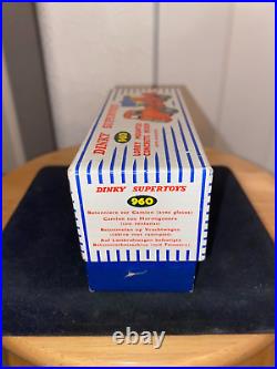 DINKY SUPERTOYS LORRY MOUNTED CONCRETE MIXER 960 WithORIGINAL BOX RARE GREY BARREL