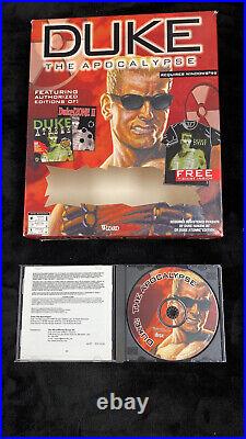 DUKE The Apocalypse Big Box PC CD Rom Original Release No T-SHIRT