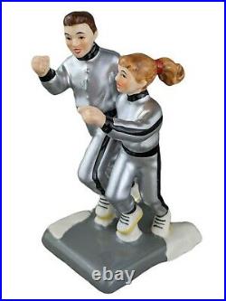 Dept 56 Christmas Vacation TODD AND MARGO JOGGING 4036580 RARE