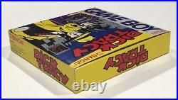Dick Tracy Original Nintendo Gameboy Authentic Box Manual Complete ULTRA RARE