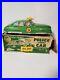 Dick Tracy police squad car. Rare lime green! SUPER CLEAN! Original box