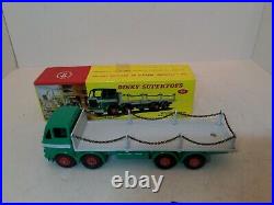 Dinky Toys 935 Leyland Octopus with Chains 1964-66 with box. RARE! Original