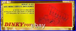 Dinky Toys (France) No. 572 Berliet G. B. O. Dump Truck withOriginal Box-RARE ITEM