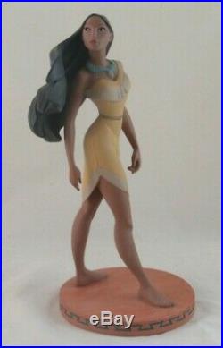 Disney Gallery Pocahontas Maquette in Original Box with COA RARE