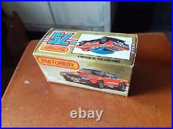 Dodge Challenger Matchbox #1 series 75 very rare original box Lesney England