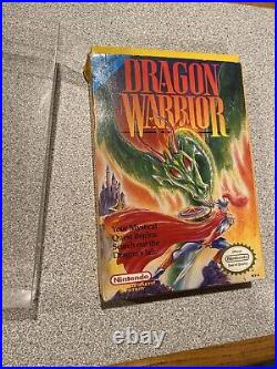 Dragon Warrior (Nintendo NES, 1989) CIB, Rare, original box tabs in tact