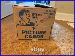 Empty 1980 Topps Baseball Case Box Dealer Display Duryea Pa No Cards Rare