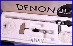 Ex RARE Denon DA-302 tonearm with original box, original headshell VG++