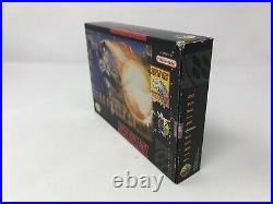 FireStriker Super Nintendo SNES Original box with Manual No GAME - RARE