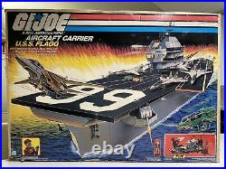 GI Joe 1985 Vintage USS Flagg Aircraft Carrier Original Box only! Rare