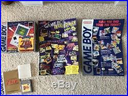 GameBoy Classic Console 1989 DMG 01 + Zelda Rare Boxed USA Nintendo Original