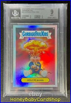 Garbage Pail Kids 2013 Adam Bomb Foil BGS 9.0Q (Quad) Topps 75th Anniversary