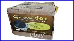 Garrard 301 Turntable-S/N 76348-RARE FIND-New In Box-never used-original box