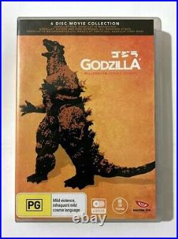 Godzilla Millennium Series ('99 to'04) 2000 Megaguirus Kaiju RARE 6-DVD Set