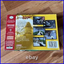 GoldenEye 007 (Nintendo 64 N64) - Complete In Box - Original Black Label