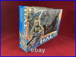 Halo 3 Red Team Leader and Master Chief Spartan 2 Pack McFarlane Collection Rare