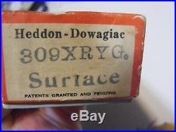 Heddon 300XRYG Minnow Yellow Shore/Rare Box