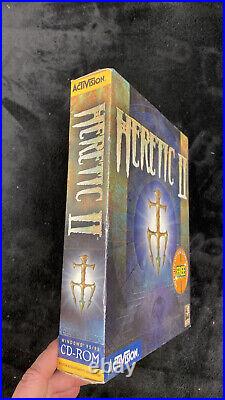 Heretic II Big Box PC CD Rom Complete Original Rare Sealed