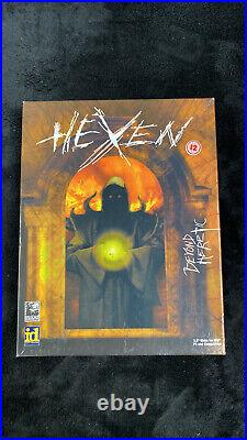 Hexen Big Box IBM PC 3.5 Floppy Complete Original Rare