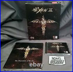 Hexen II 2 Original ID Software PC Big Box Game 1997 Doom Heretic Quake RARE