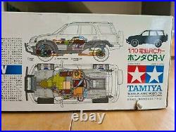 Honda CR-V Tamiya 1/10 RC Model, very Rare, RD1, RD2, RD3, with original Box