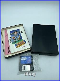 Inspector Gadget 1991 Vintage MS-DOS IBM PC Floppy Video Game RARE ORIGINAL BOX