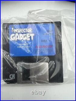 Inspector Gadget 1991 Vintage MS-DOS IBM PC Floppy Video Game RARE ORIGINAL BOX