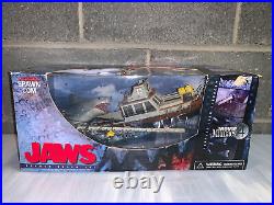 JAWS RARE 2001 McFarlane Movie Maniacs Series 4 Diorama Box Set New with Defects