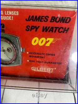 James Bond 007 Spy watch 1965 Gilbert With ORIGINAL BOX WOW Rare