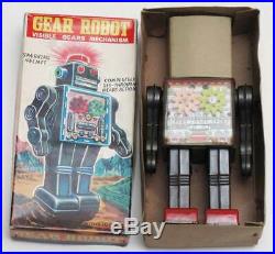 Japan Horikawa Gear Robot Robot With Rare Original Box