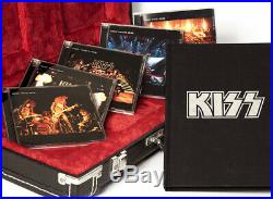 KISS The KISS Box Set 5×CD Guitar Case 2001 Limited Edition New Sealed Rare