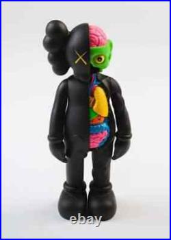 Kaws Flayed Dissected Black Colorful Vinyl Companion Figure Authentic Rare Toy